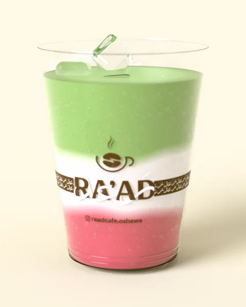 Strawberry Blush in a RA’AD clear cup